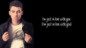 Joe Jonas - Just in love lyrics - YouTube