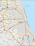 Chicago And Surrounding Area Map - Ray Leisha