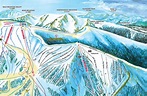 Arapahoe Basin Trail Map | Ski Trail Map Artist Kevin Mastin