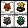 Hogwarts's houses - Harry Potter Fan Art (31484159) - Fanpop
