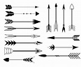 Arrow Clip art Set in Vector | Illustrations ~ Creative Market
