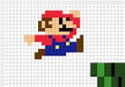 Mario - Pixel Art | La Manufacture du Pixel