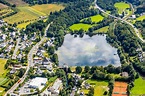 Luftaufnahme Olsberg - Staubecken und Stausee in Olsberg im Bundesland ...