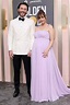 Pregnant Kaley Cuoco Shows Off Baby Bump at Golden Globes: Photos