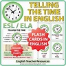Telling the Time in English – Flash Cards & Charts | Woodward English