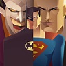 [Fan-Art] Batman vs Superman Animated series by Cristhian Hova : r/batman