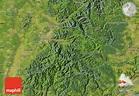 Satellite Map of Breisgau-Hochschwarzwald