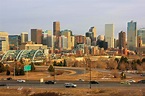 Skyline Von Denver in Colorado, USA Redaktionelles Stockbild - Bild von ...
