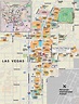 Downtown Las Vegas map - Map of downtown Las Vegas (United States of ...