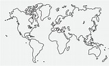 dibujo a mano alzada del mapa del mundo. 5430564 Vector en Vecteezy