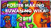 POSTER MAKING -BUWAN NG WIKA 2018 - YouTube