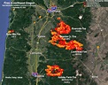Map Of Oregon Wildfires 2021 - Squaw Valley Trail Map
