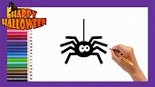 como dibujar una araña facil | Easy Drawings - Dibujos Faciles ...