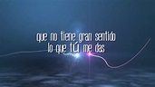TE SOÑE Letra - (Vicente Garcia) - YouTube