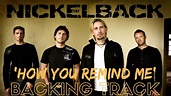 Nickelback - 'How You Remind Me' - Backing Track' [Full] - YouTube