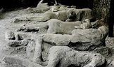 Pompeya: Calcinados por la erupción del Vesubio en el 79 dC © Getty ...