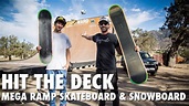 Every Third Thursday MegaRamp Signal Snowboard Skateboard - YouTube