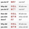 How in Chinese - 怎么 Zenme, 怎(么)样 Zen(me) Yang, 如何 Ruhe in Mandarin ...