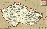 Карта Чехии описание страны столица география информация факты