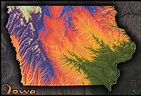 Iowa topography, every 100 ft : r/Iowa