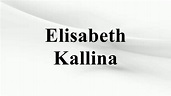 Elisabeth Kallina - YouTube