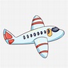 Air plane clipart transparent png hd blue plane cartoon airplane ...