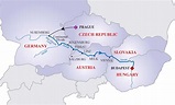 Danube River Cruise Map – Map Of The Usa With State Names