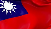 Taiwan Waving Flag Background Loop Stock Motion Graphics SBV-307534309 ...