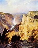 Grand Canyon of the Yellowstone 1893 - Thomas Moran Paintings