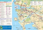 Greater Vancouver tourist map