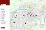 Mapa turístico de Bilbao - Tamaño completo