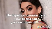 Corazón Vacío Letra - María Becerra, Karol G, Tini & Nicki Nicole - YouTube