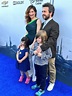 Kathryn hahn arrives with her adorable family #tomorrowlandpremiere ...