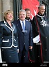 German president Joachim Gauck (2-L) and his partner Daniela Schadt ...