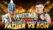 Rey Mysterio Vs Dominik Mysterio At WrestleMania 39💥|| Brock Lesnar Raw ...