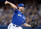 R.A. Dickey celebrates Toronto Blue Jays bobblehead day with win over ...