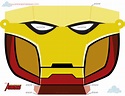 Máscara de Iron Man: Imprime, recorta y pega
