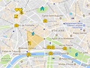 Champs Elysees Map