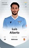 Common card of Luis Alberto – 2021-22 – Sorare