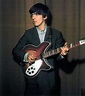 George Harrison with his Rickenbacker 360/12 guitar | George harrison ...