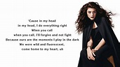 Lorde - Supercut (lyrics) - YouTube