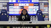 Juve Stabia, Novellino in conferenza stampa: "Siamo una squadra ...