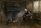 Jozef Israëls | Paintings prev. for Sale | Before the fire
