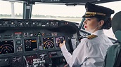 Pilotos comerciales: 6.000 en nuestro país, de ellos un 4% son mujeres