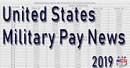 2019 Military Pay Raise