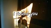 Andy Grammer - I Found You - YouTube