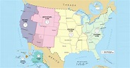 Zeitzonen USA - Aktuelle Uhrzeit, Karte und mehr