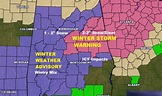 HIGH IMPACT WINTER STORM: Warning Map Updated - Rich Thomas