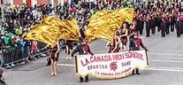 La Canada Marching Spartans At The St. Patrick’s Day Parad… | Flickr