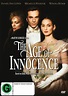 The Age of Innocence ~ DVD | The age of innocence, Innocence movie, Day ...